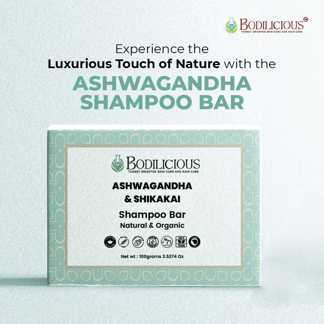Experience the Luxurious Touch of Nature with the Ashwagandha Shampoo Bar