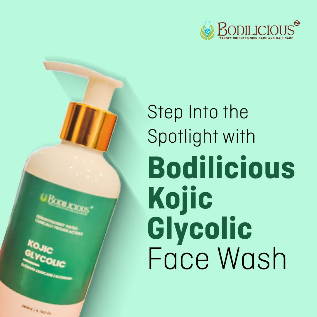 Step Into The Spotlight With Bodilicious’s Kojic Glycolic Face Wash