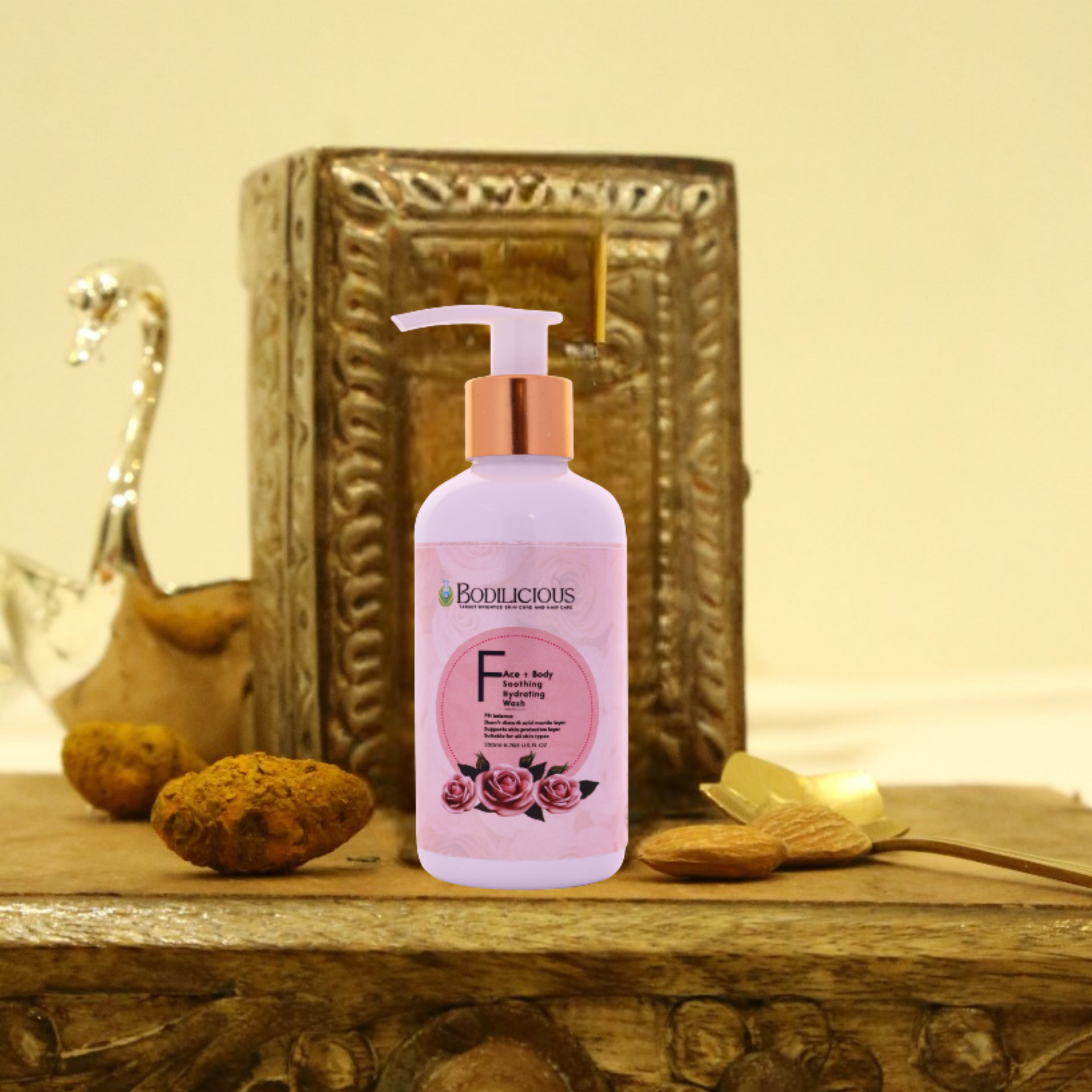 Rose face and Body wash