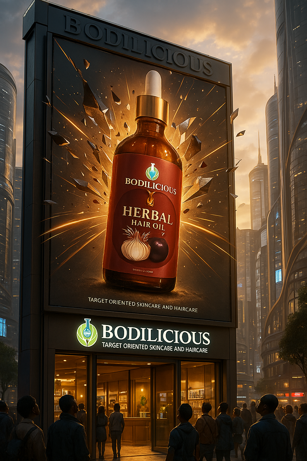 Herbal hair oil