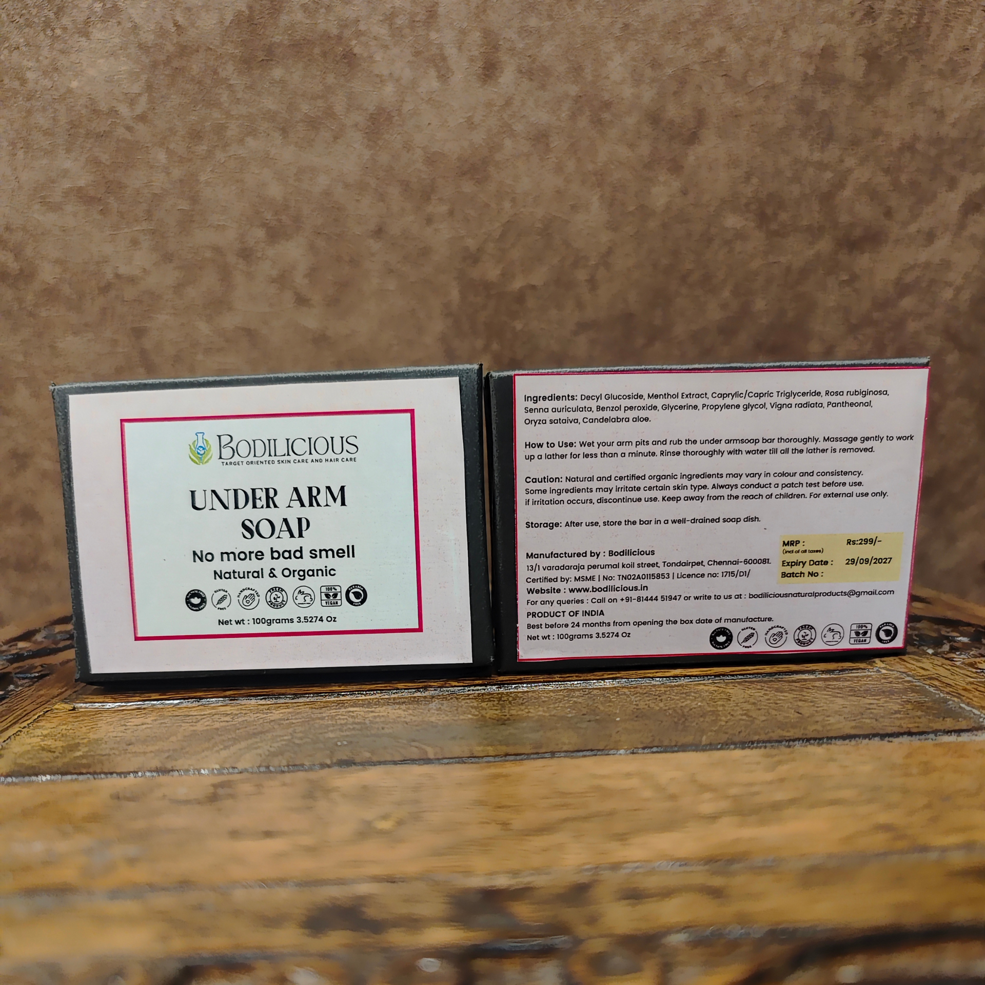 Anti-bacterial Underarm Soap