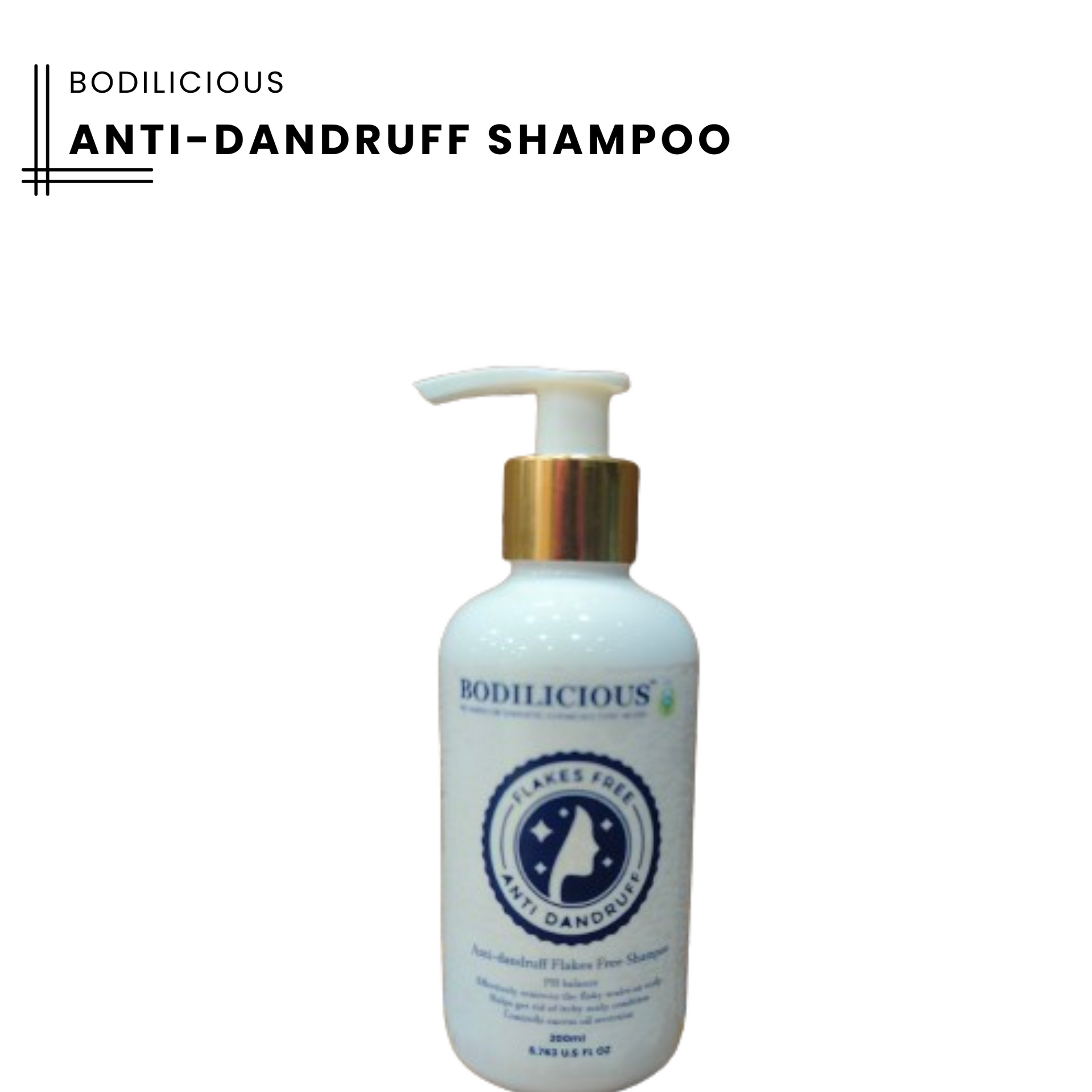 Anti-Dandruff Shampoo |  Prevent Dryness And Flakiness On The Scalp |  Promotes Hair Growth