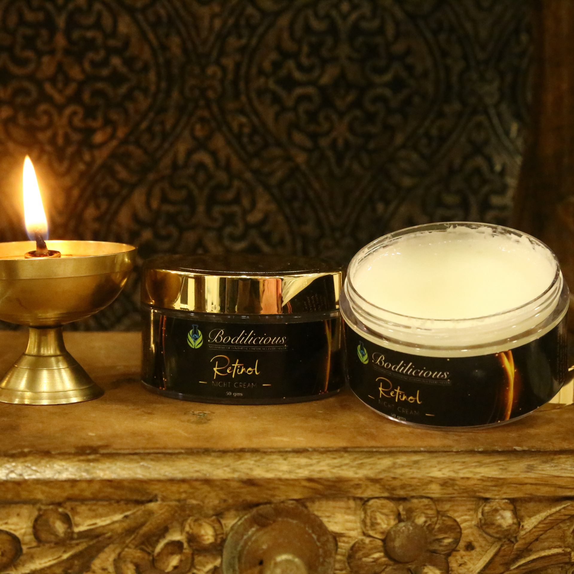Retinol night cream