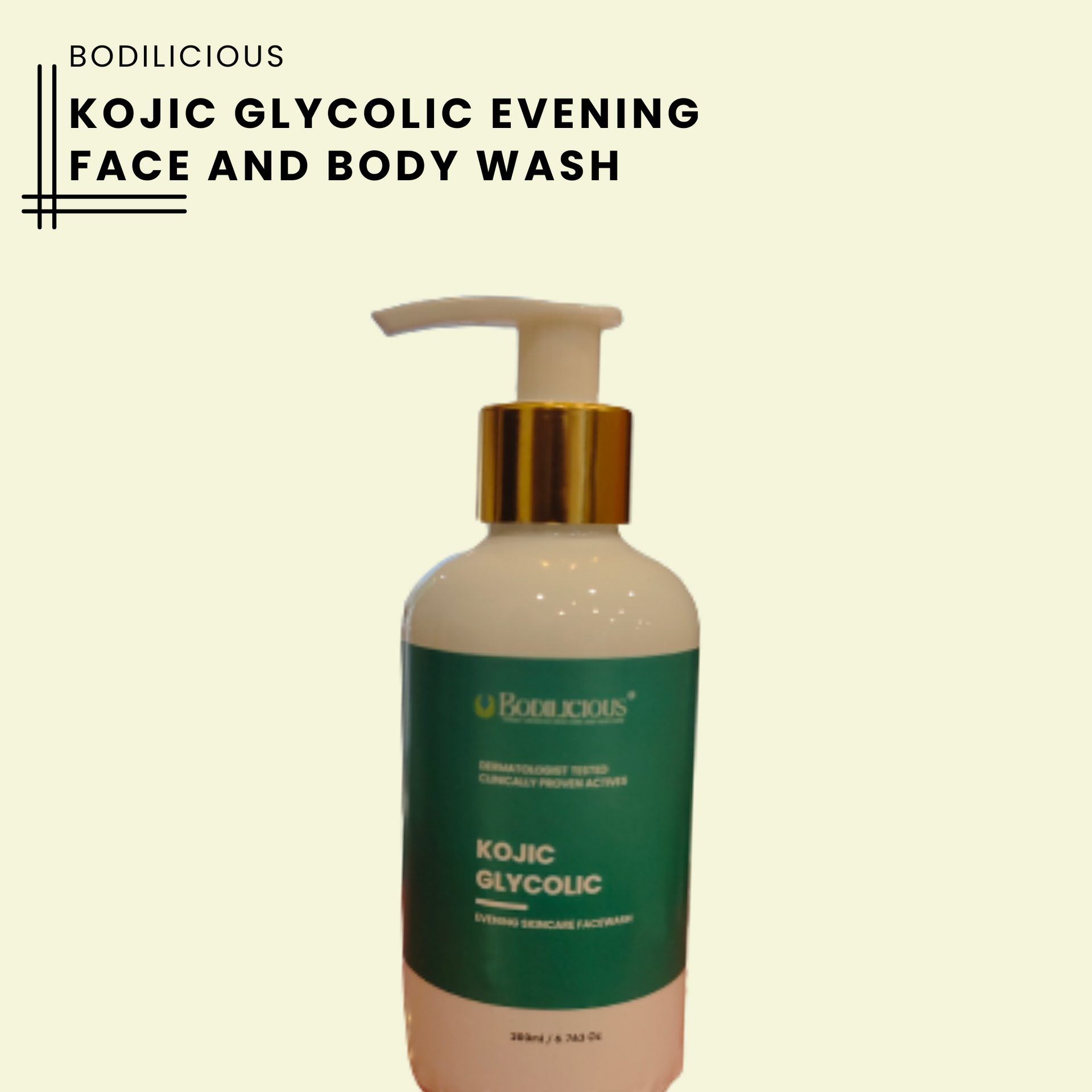 Kojic Glycolic Infused Skincare