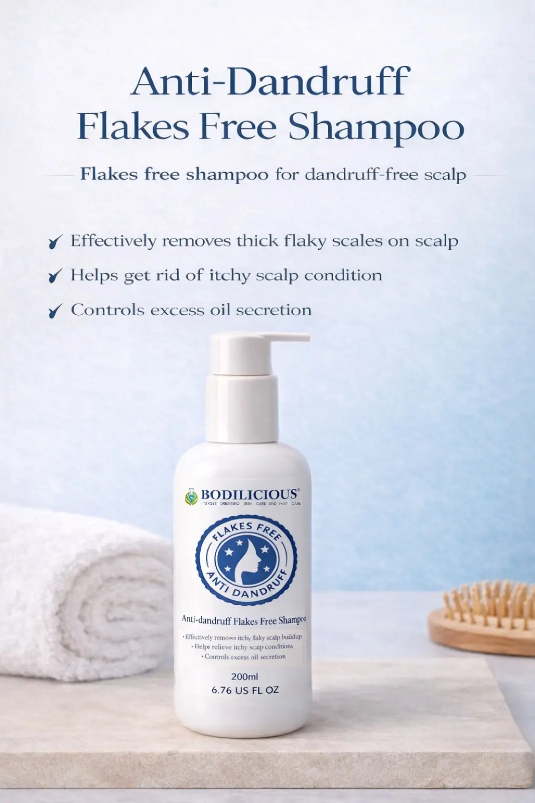 Bodilicious Anti-Dandruff Shampoo thumbnail 2