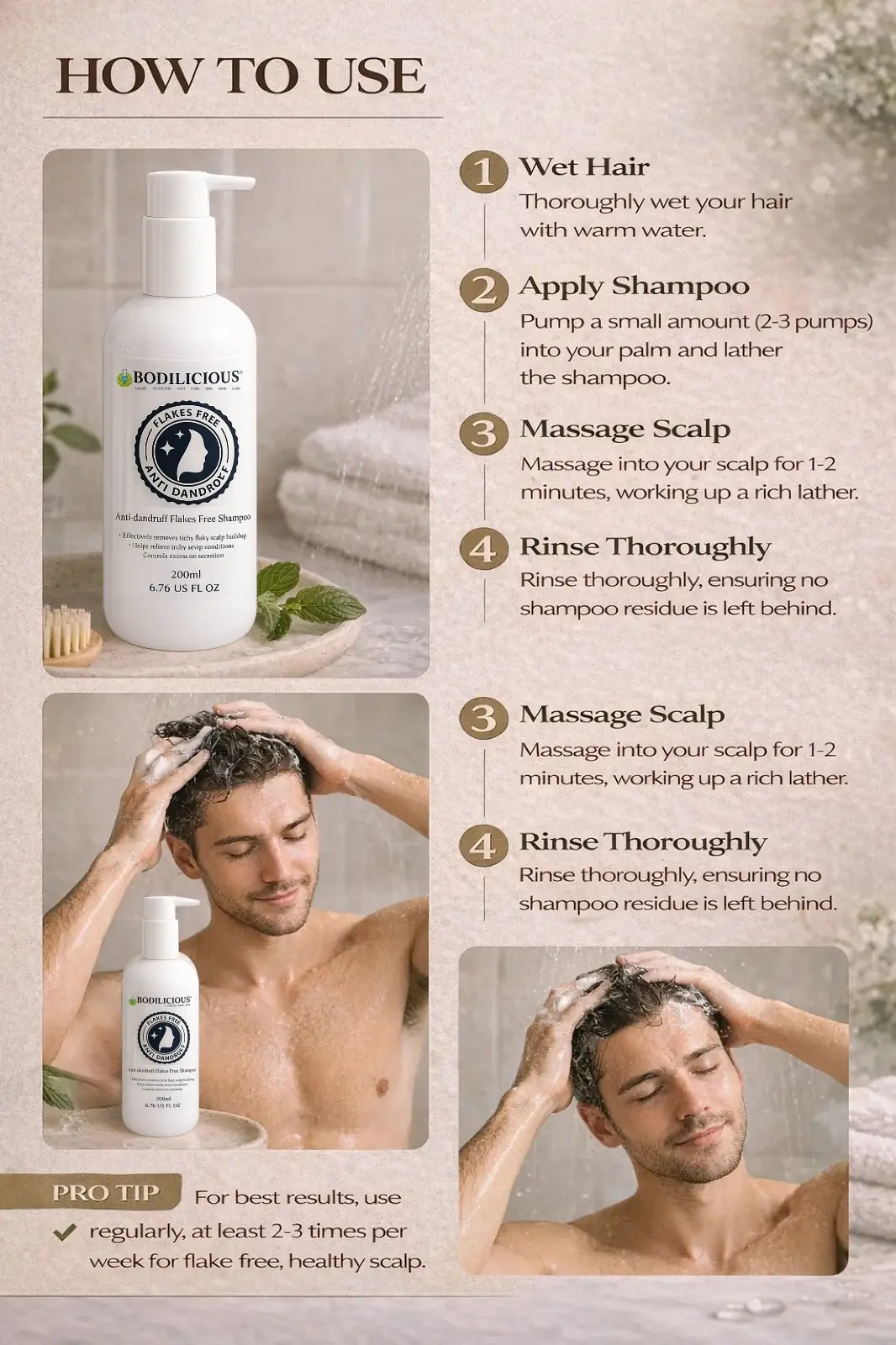 Bodilicious Anti-Dandruff Shampoo thumbnail 3