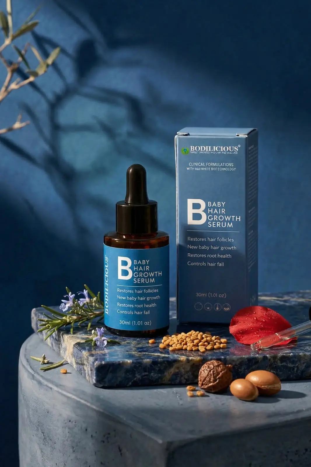 Bodilicious Baby Hair Growth Serum