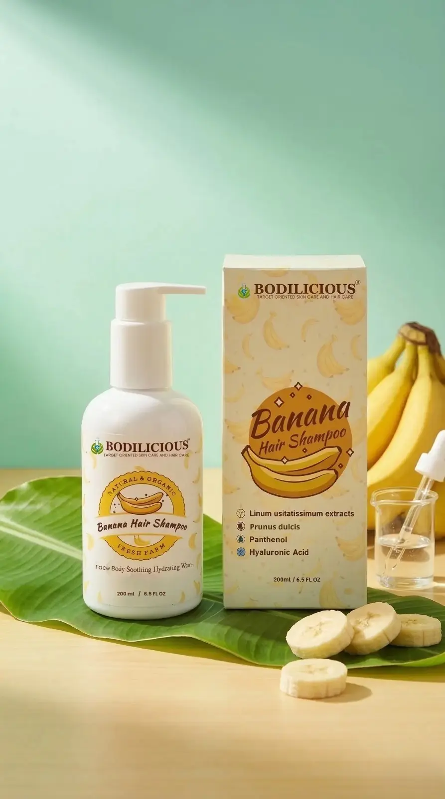 Bodilicious Banana Shampoo