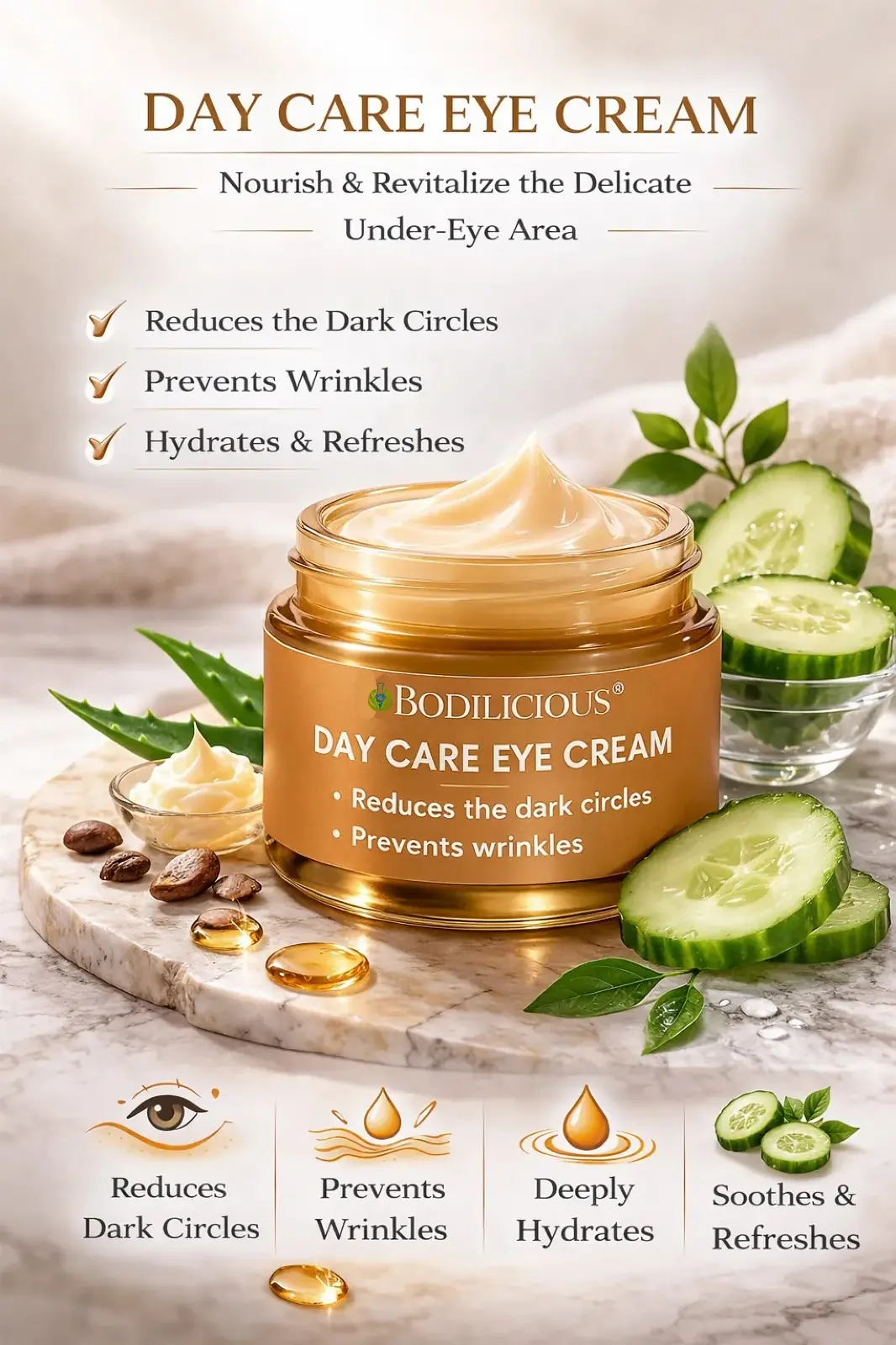 Bodilicious Day Care Eye Cream thumbnail 2