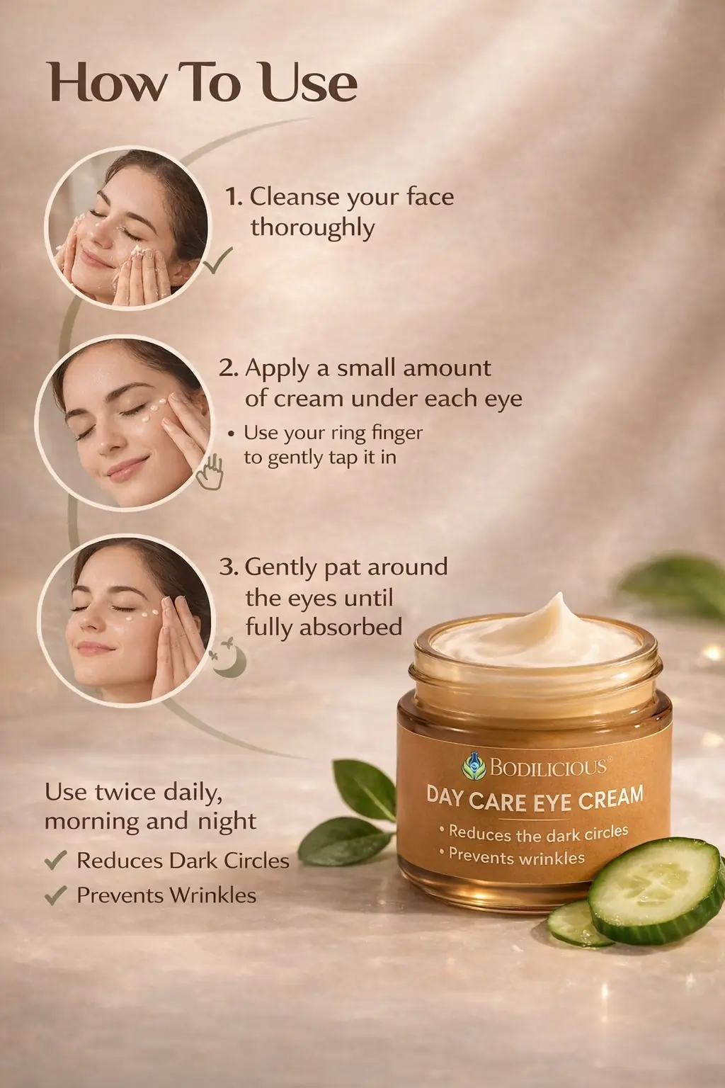 Bodilicious Day Care Eye Cream thumbnail 3
