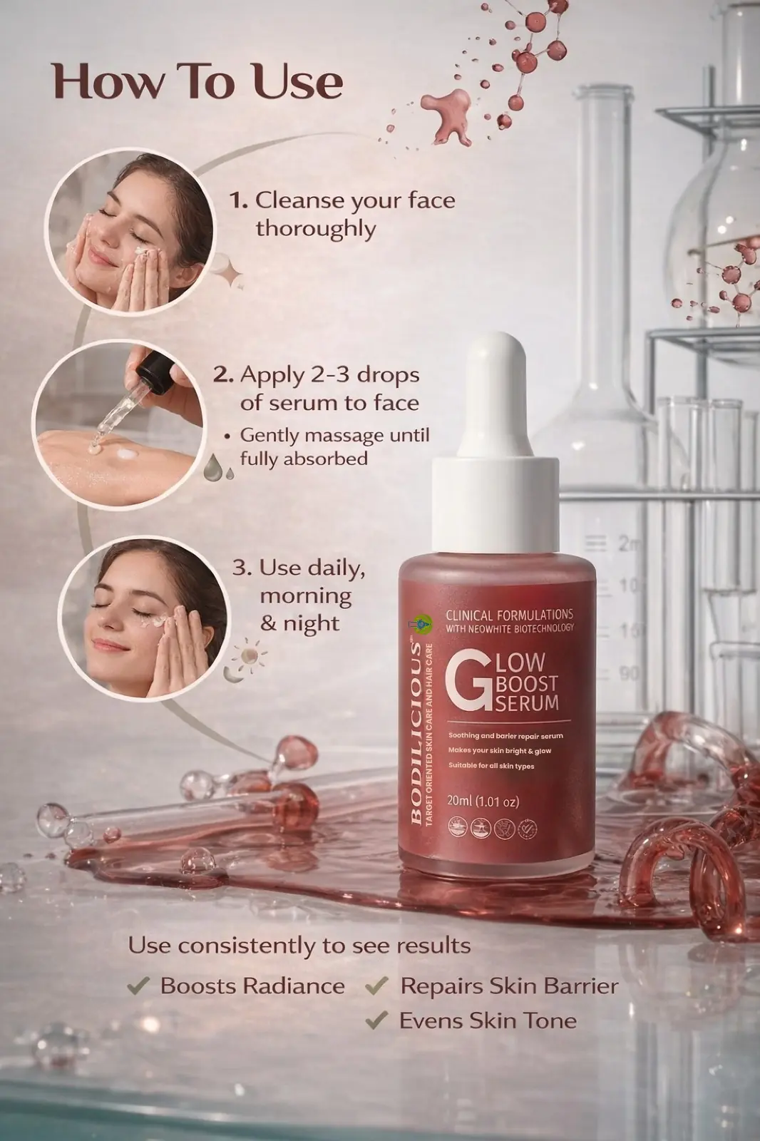 Bodilicious Glow Boost Serum thumbnail 3