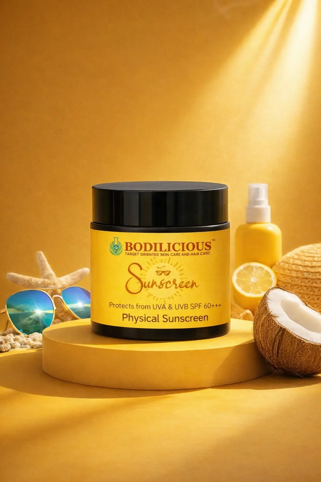 Bodilicious Physical Sunscreen with SPF 50++++