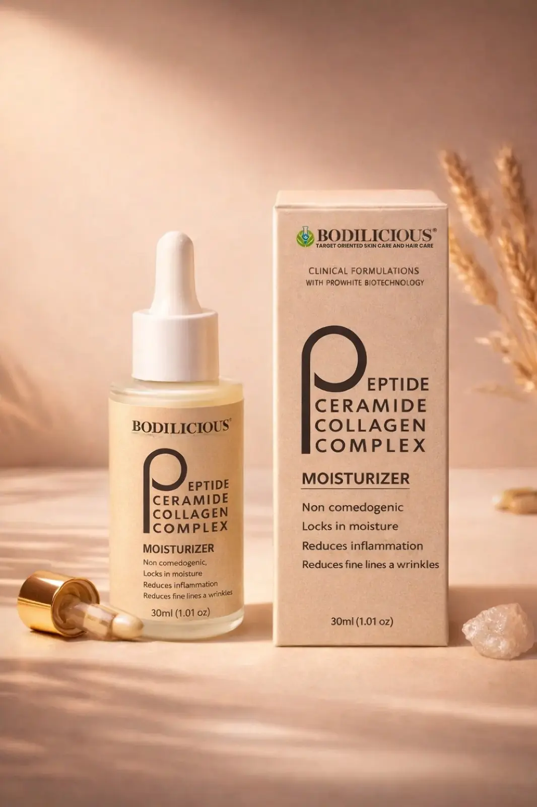 Bodilicious Peptide Ceramide Collagen Complex Moisturizer