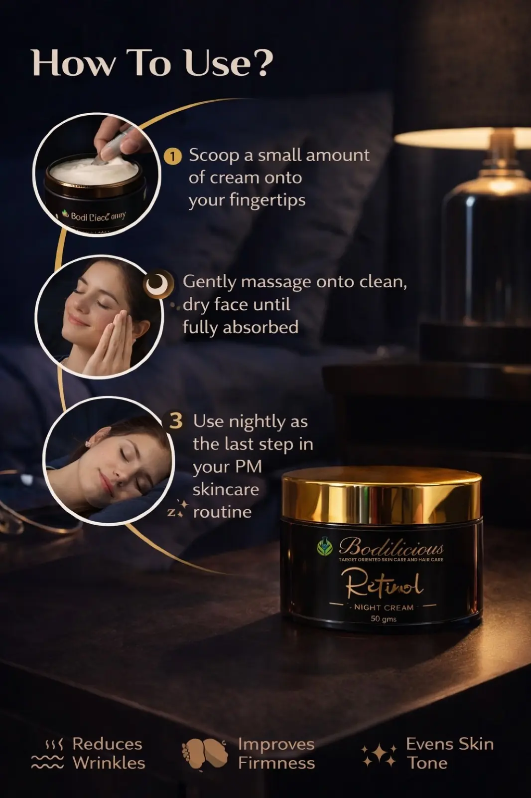 Bodilicious Retinol Night Cream thumbnail 3
