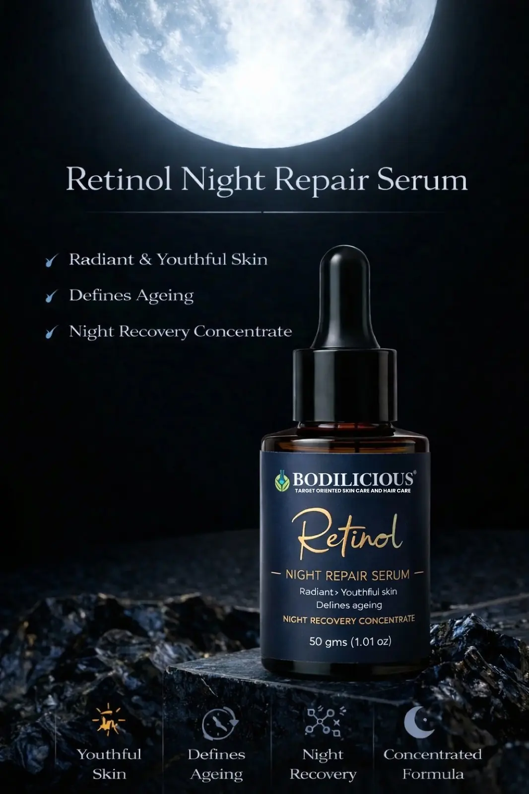 Bodilicious Retinol Night Repair Serum thumbnail 2