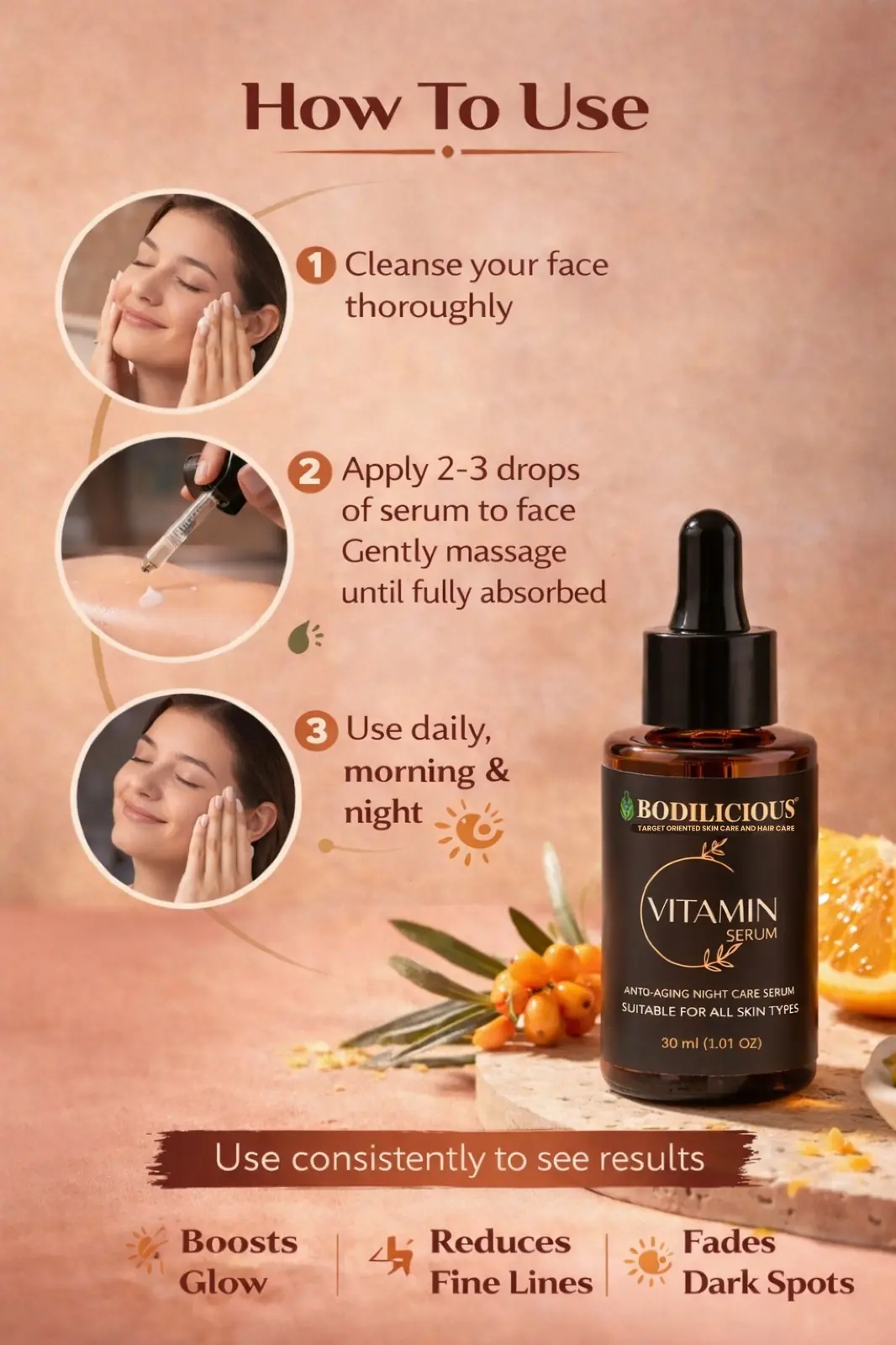 Bodilicious Vitamin C Serum thumbnail 3